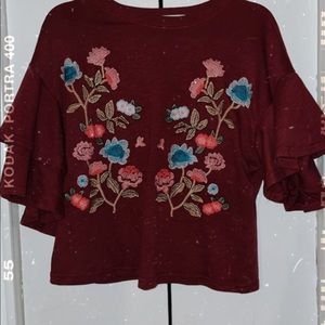 Floral Sweater